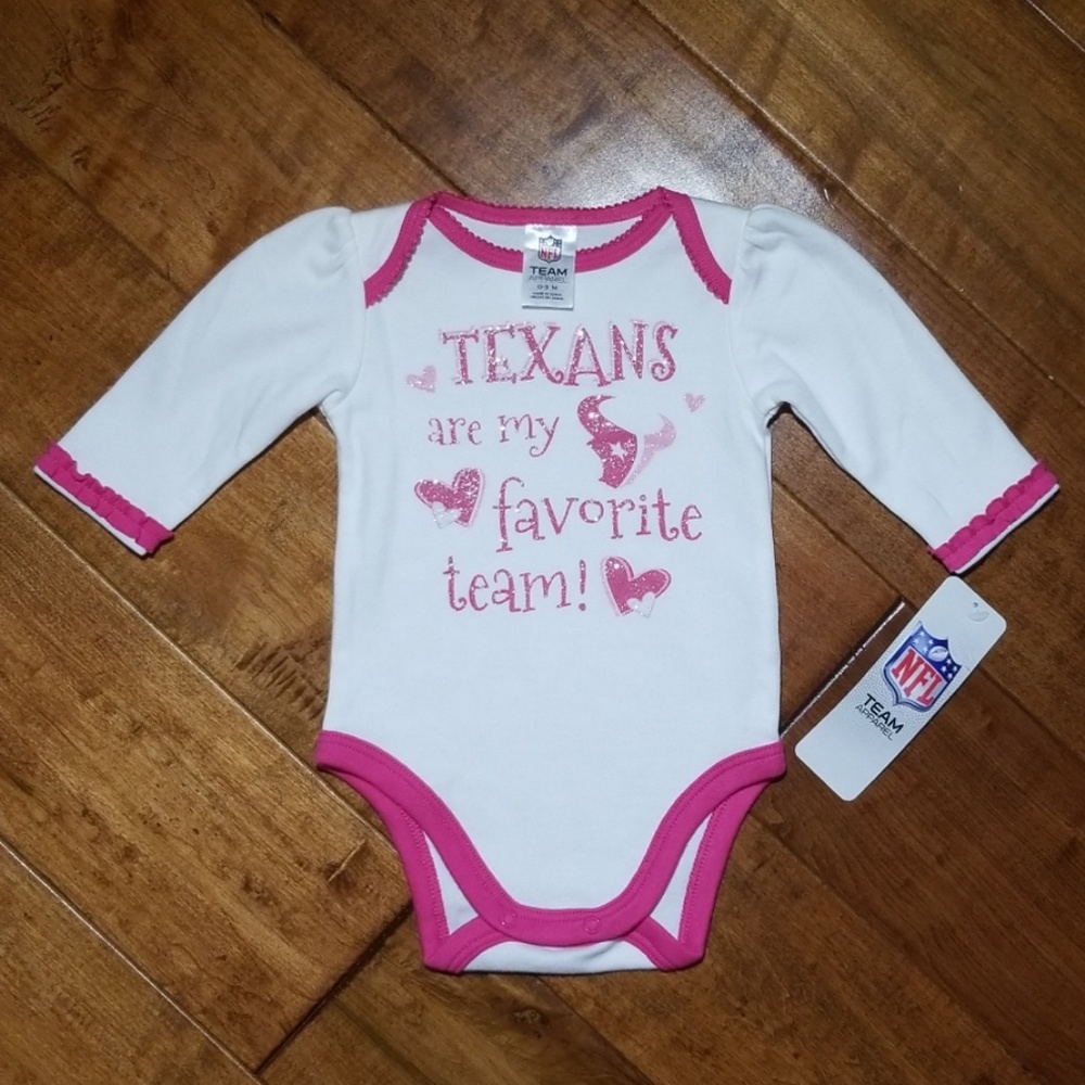 NFL Infant Onesie 0-3M Houston Texans NWT